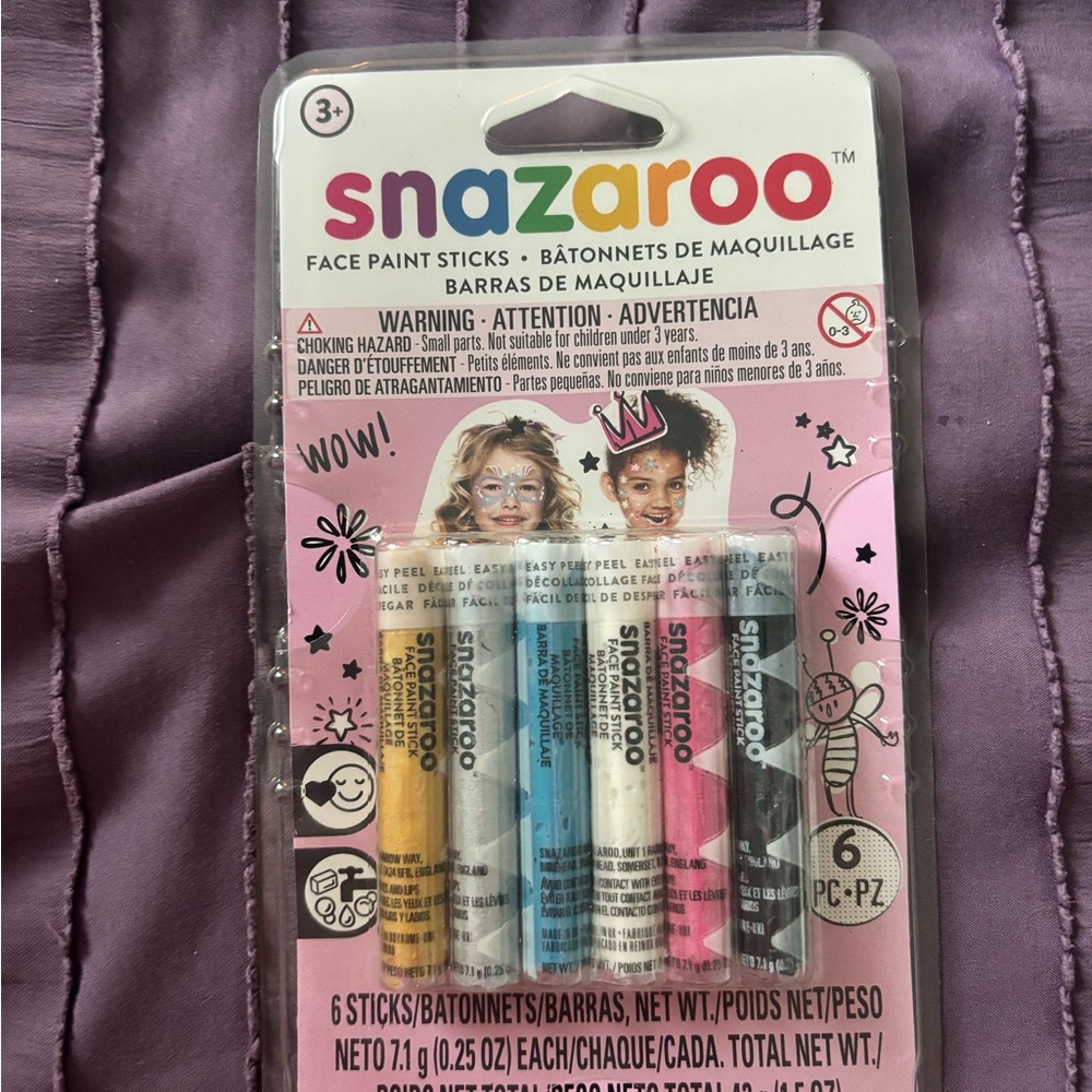 Snazaroo Face Paint Sticks Set